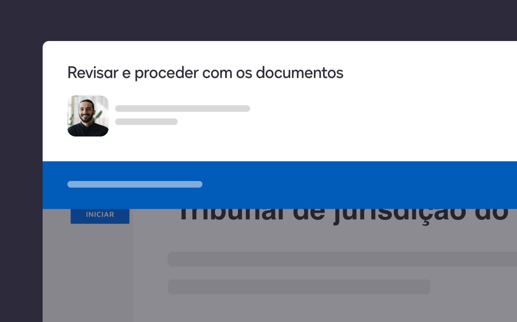 Uma recomendação para revisar e executar ações em documentos dentro do DocuSign eSignature