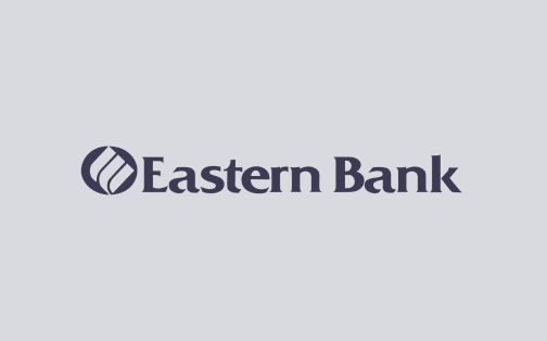 Eastern Bank logo on grey
