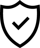 Icône de l’emblème de sécurité